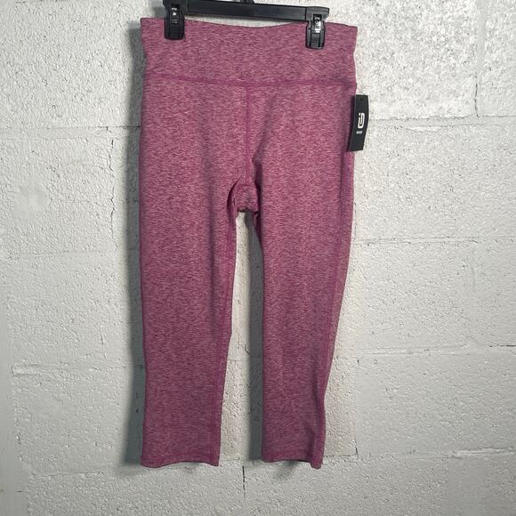 Ideology Women's Space-Dye Pull-on Crop Leggings Frost berry XS - Picture 1 of 6
